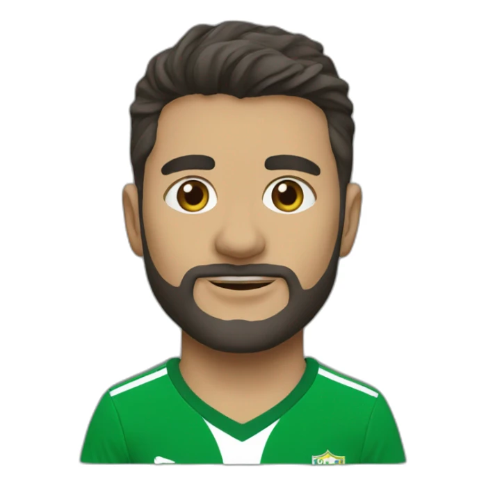 Betis fútbol player t-shirt sticker