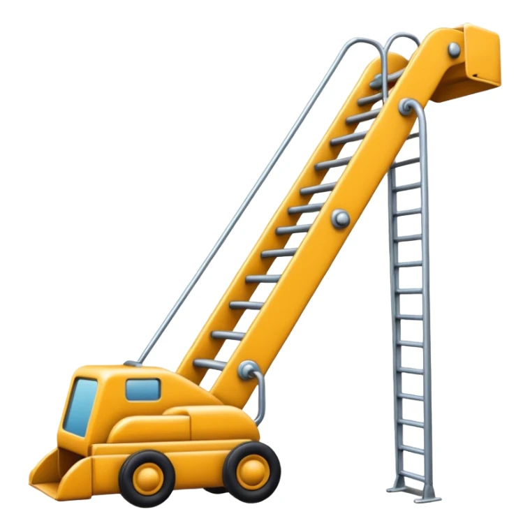 Un emoji de una retro escaladora sticker