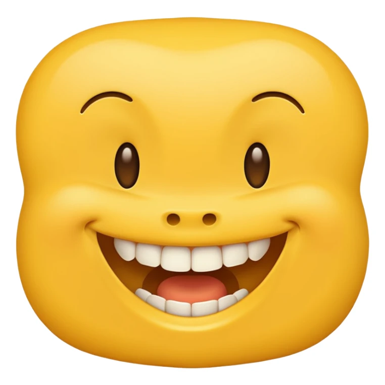 generate a smile emoticon for a dentist who treats teeth sticker