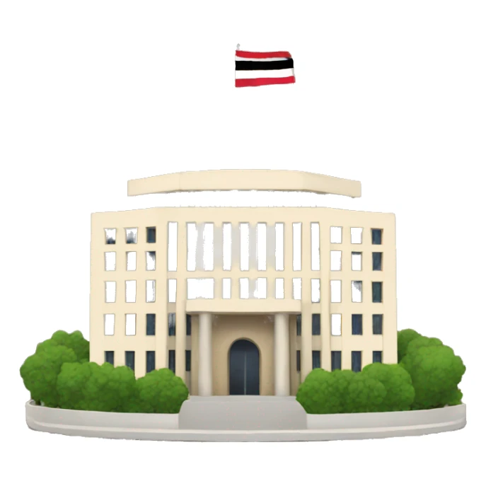 The Iraqi Government building sticker