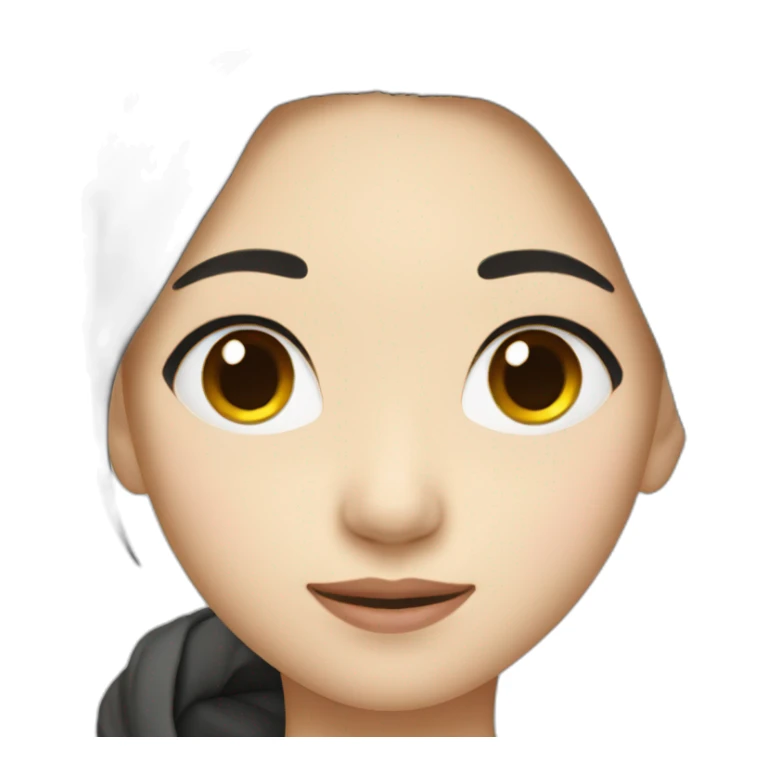 Beautiful Chinese teenager sticker