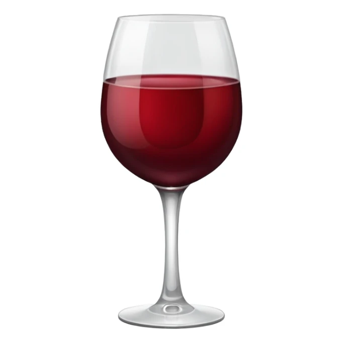 glass of wine  sticker