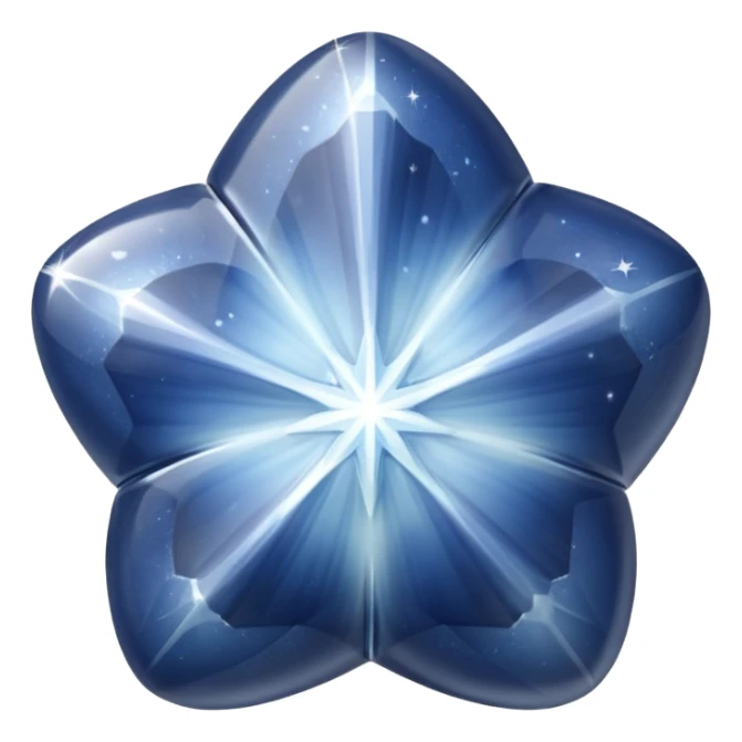 8000x8000pixels, 8k Quailty, Highly detailed, fully realistic, know for beauty and rarity, a beautiful sparkling, 3D,  isolated, Gray Star Sapphire – AI2O3
 sticker