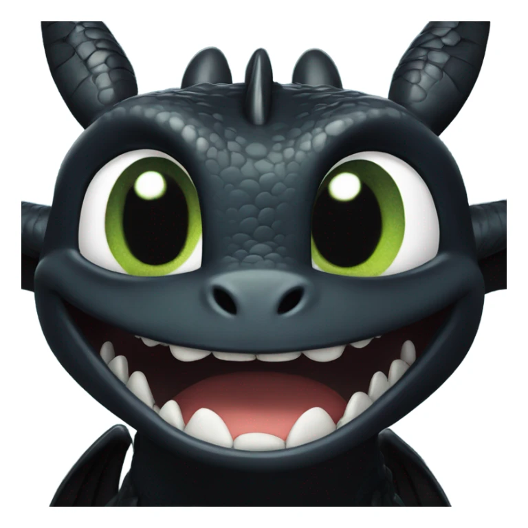 toothless the dragon from how to train your dragon  sticker