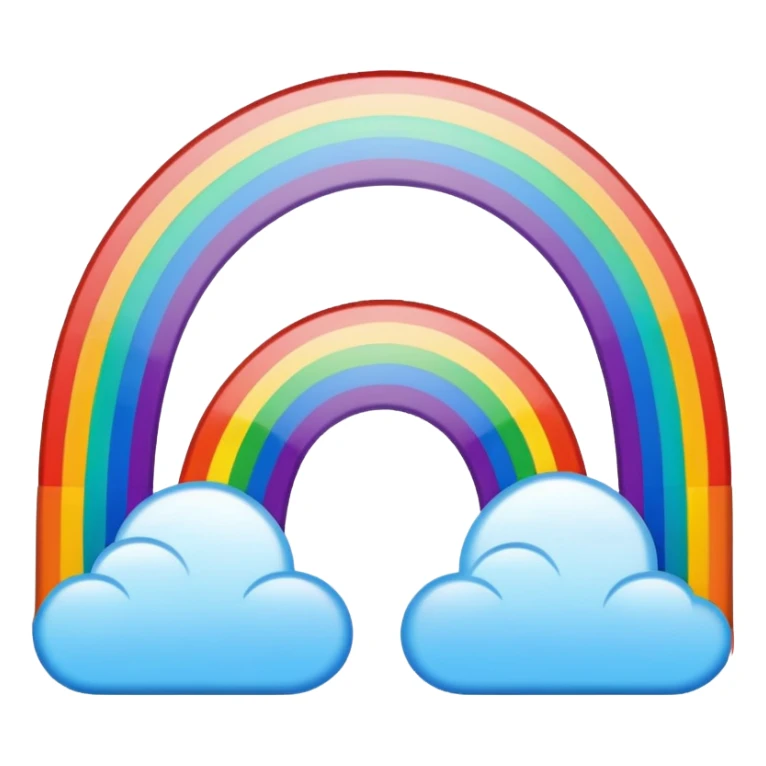 The legend of the rainbow sticker