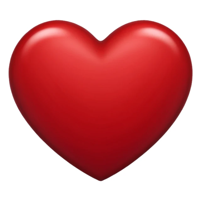 Dark red heart sticker