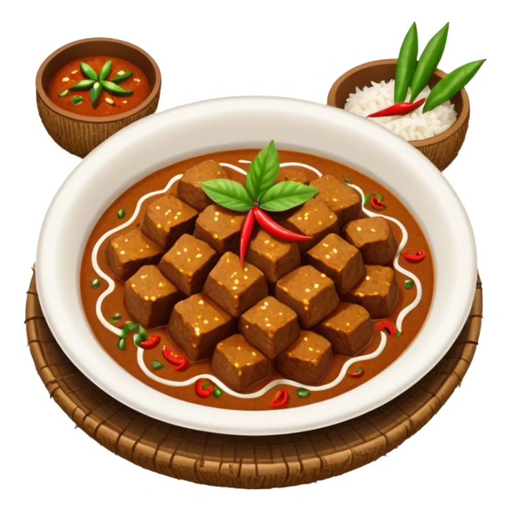 beef rendang sticker