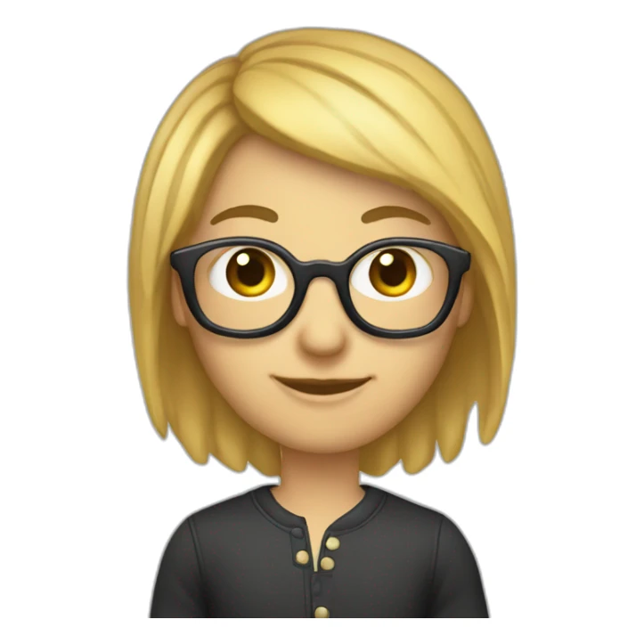 Chercheur lunette et carte d'accès  sticker