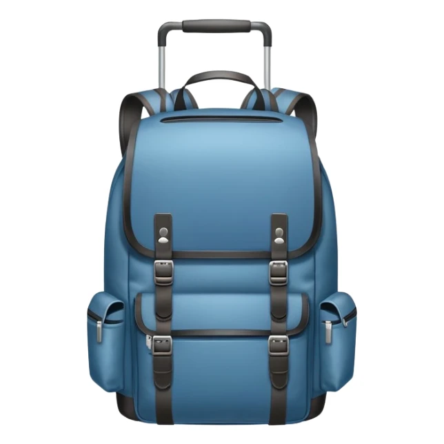 laptop peeking out of a backpack sticker