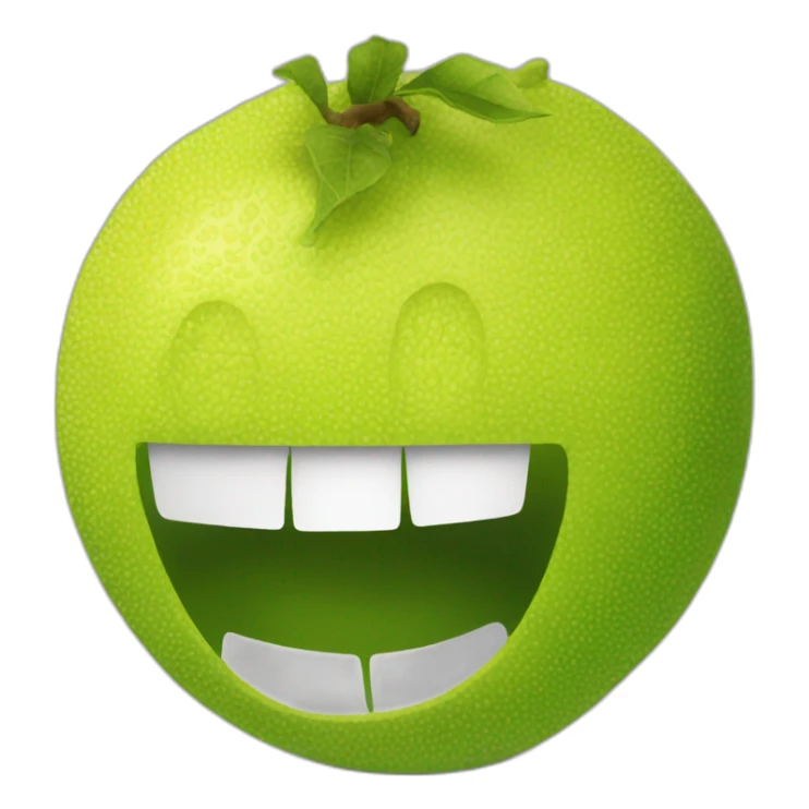 Un citron qui tire la langue sticker