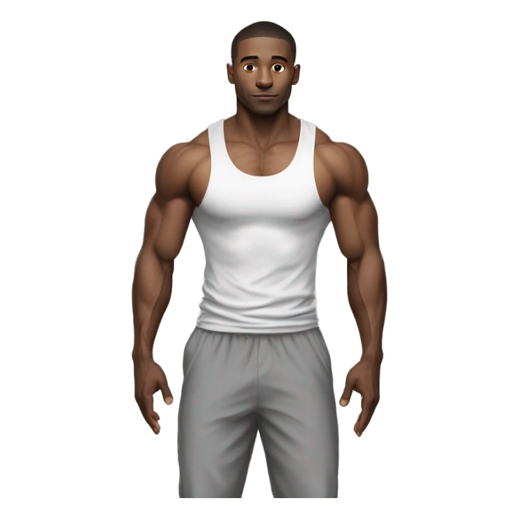 Full planche, planche, calisthenics, male, sideshot sticker