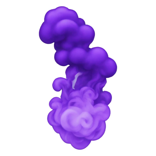 purple smoke sticker