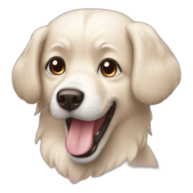 Dog say miaou sticker