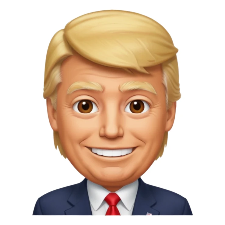 Donald Trump emoji sticker