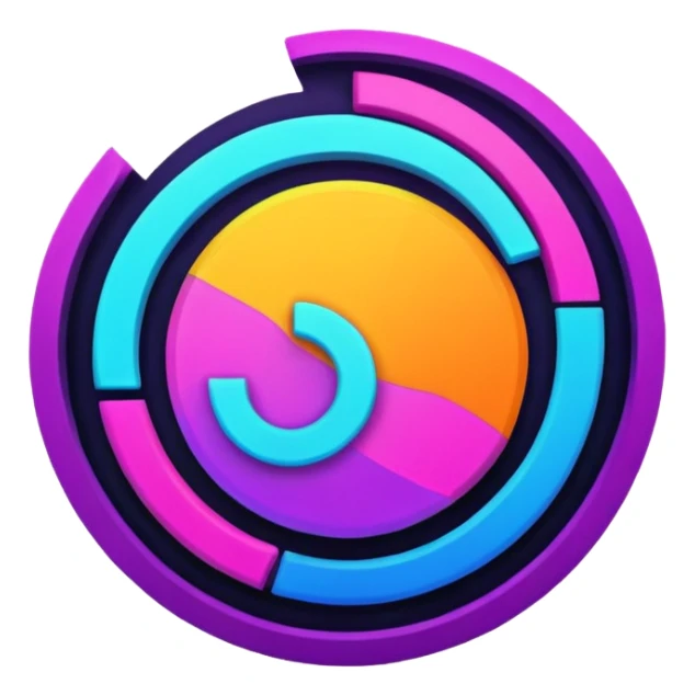 Create an emoji of the parafiends logo sticker