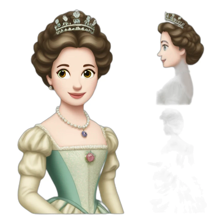 Beautiful princess Charlotte of wales sticker