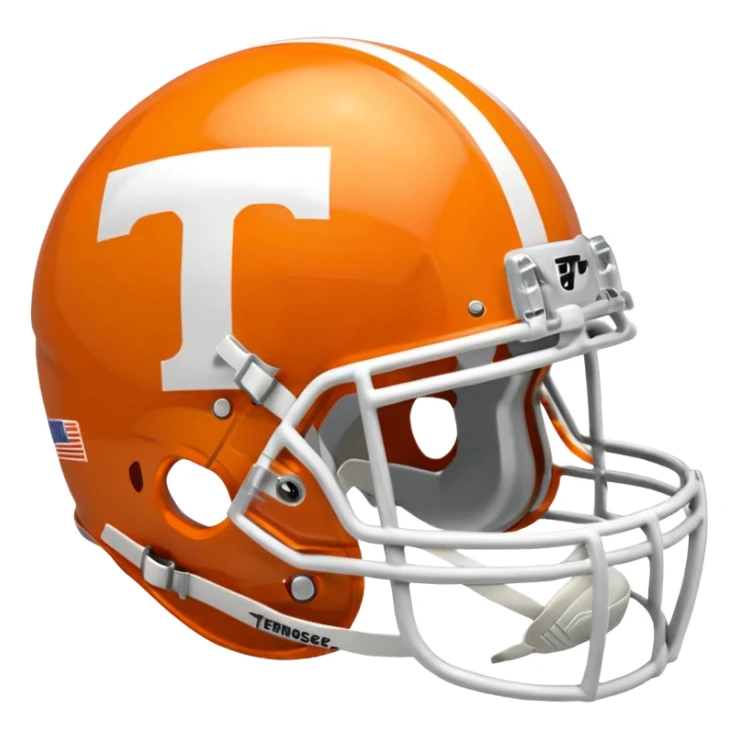 Tennessee football helmet sticker