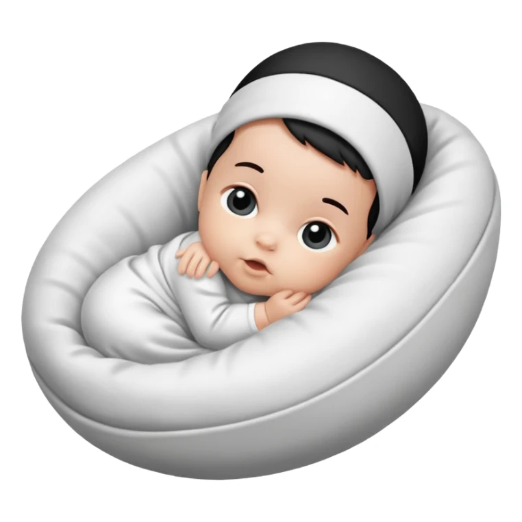 Newborn B&W Photoshoot sticker