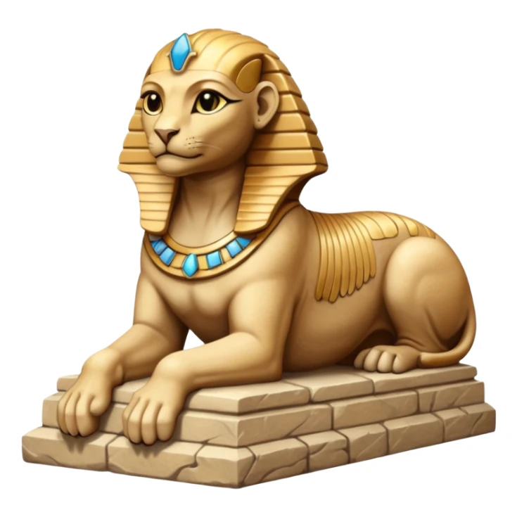 sphinx building sticker