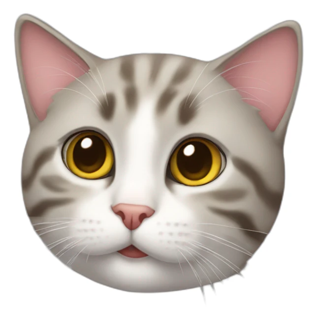 cat siams sticker