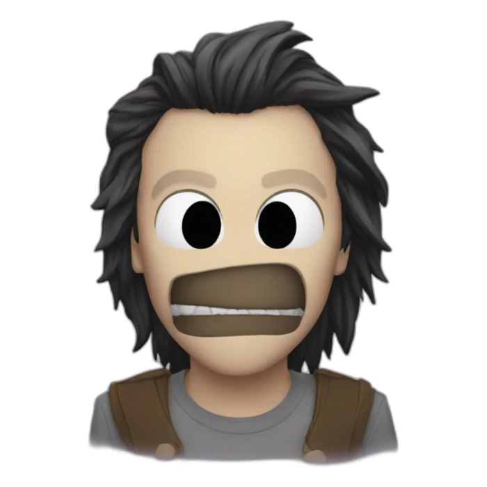 kiss of deth sticker