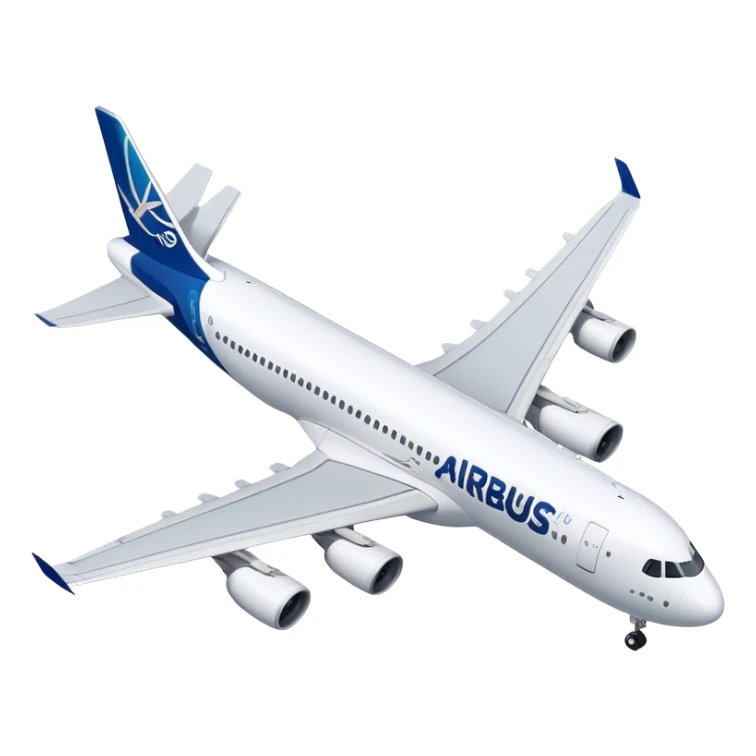 Airbus A320 - Airbus (Model Year: 2022) (Iconic colour: White) sticker