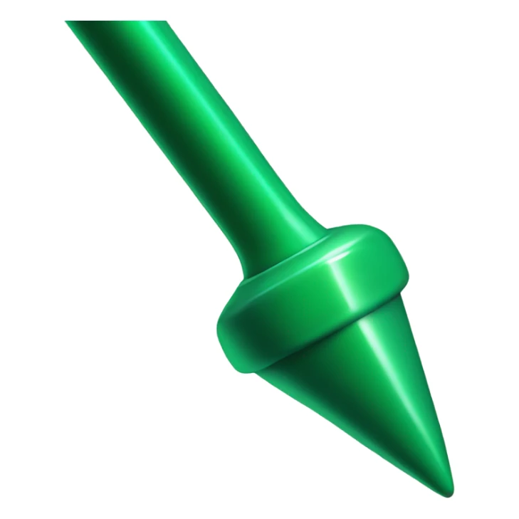 green pin sticker