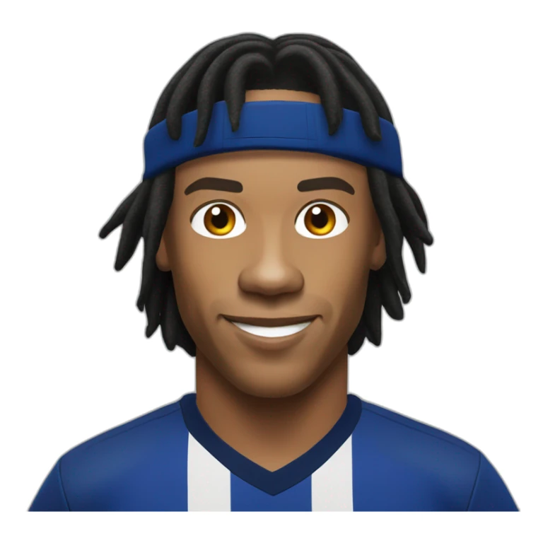 ronaldinho realistic football player sticker