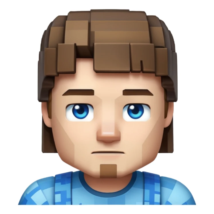Minecraft steve sticker