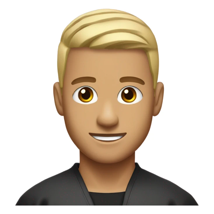 tyler "ninja" blevins with a low taper fade sticker