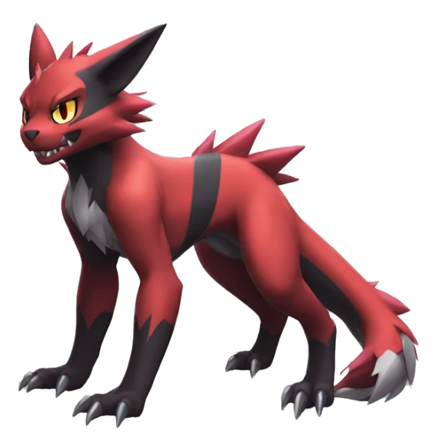  Kawaii Edgy Cool Beautiful Guilmon-Torracat-Zoroark full body sticker