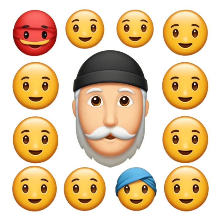 Beni bir çiftçi emojisi yap fotoğrafımı kullanarak sticker