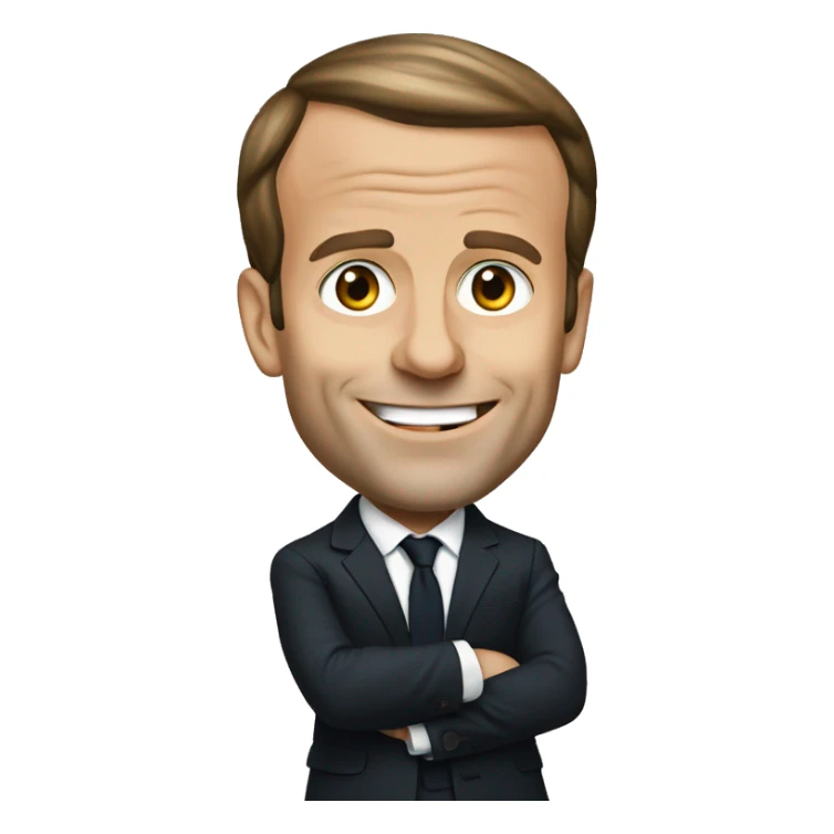 emmanuel macron sticker