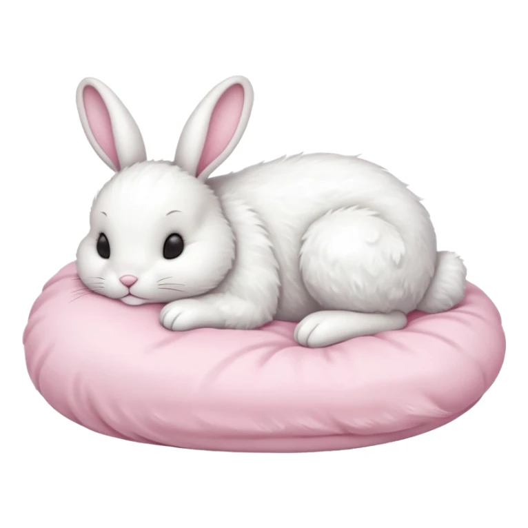 fullbody sleeping bunny  ios 16 very cute sticker