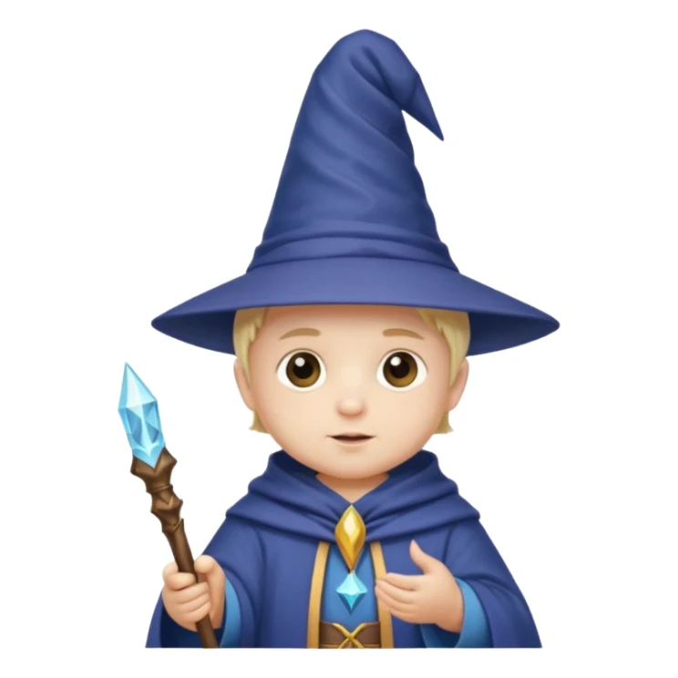 baby wizard sticker
