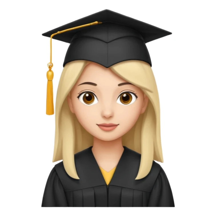 Use this emoji 👩🏻‍🎓 but make it a muslim girl  sticker