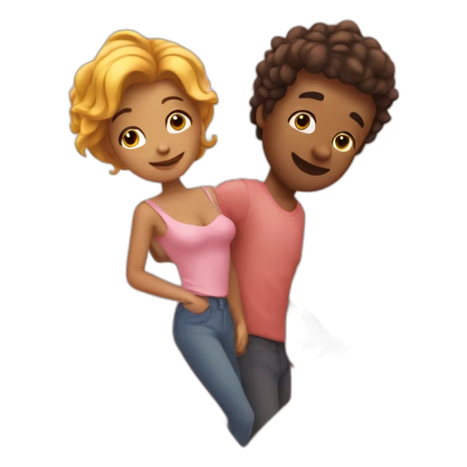 Personne qui fait l’amour sticker
