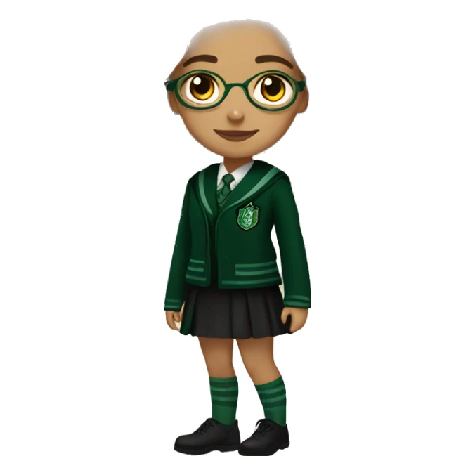 Slytherin girl as me in Hogwarts sticker
