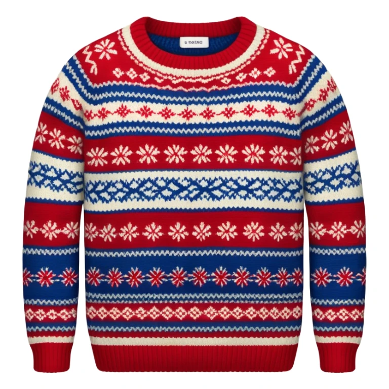 norwegian marius knit sweater sticker