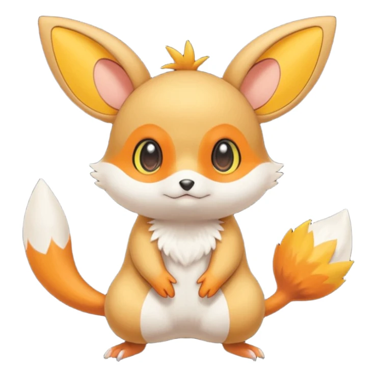 Dedenne-Victini-Buizel-fusion sticker