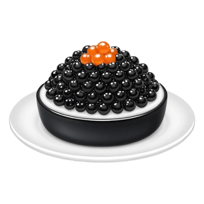 Hazme un emoji de caviar sticker