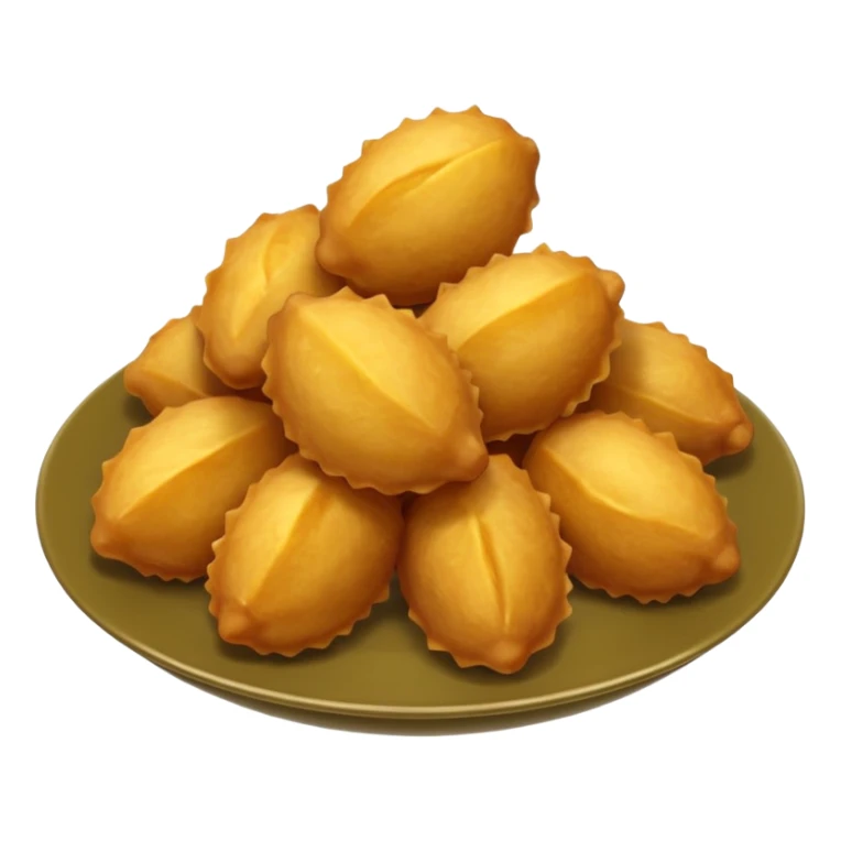 4 olive all'ascolana impanate e fritte (senza faccina) sticker