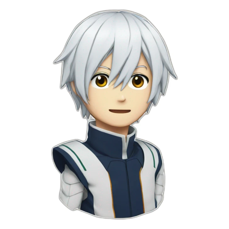 Shoto in the my hero academia sticker