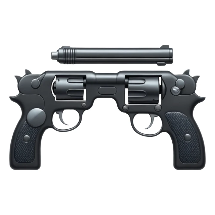 couple of guns sticker