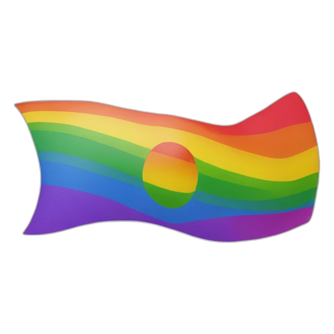 Bandera gay sticker