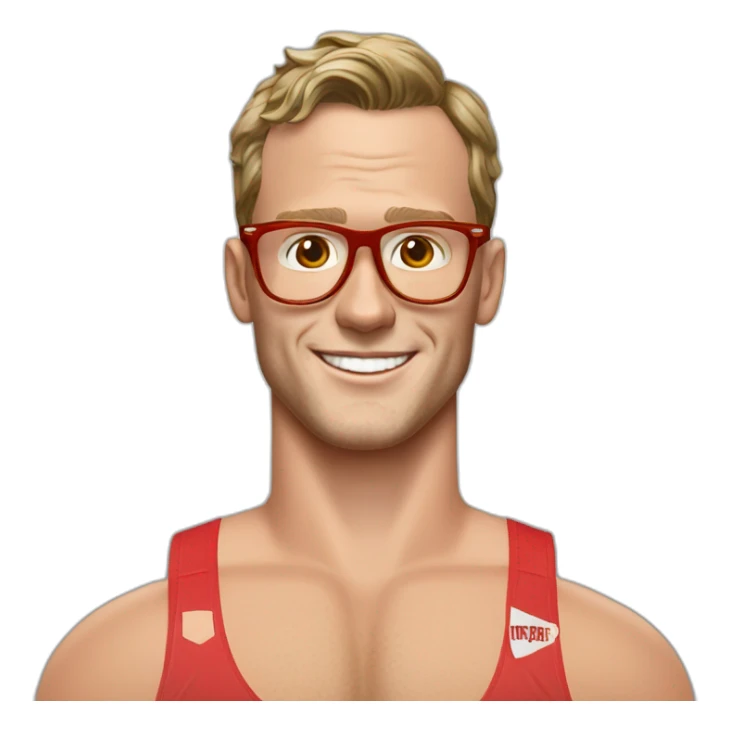 Jonathan Toews wearing glasses as beach bum sticker