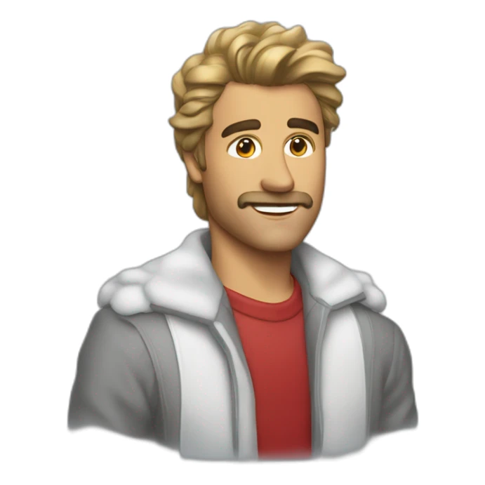 wham last christmas no moustache sticker