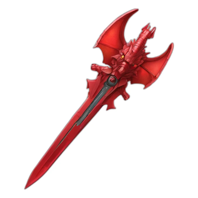crazy-funny-cyberpunk-red-dragon-head-star-wars-laser-sword-red sticker