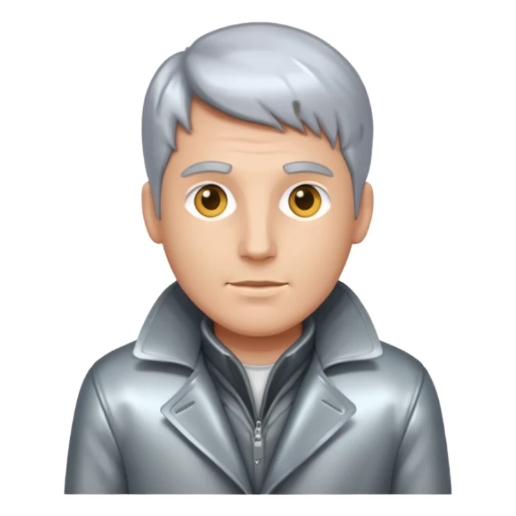 Man wearing a coat of mail sticker