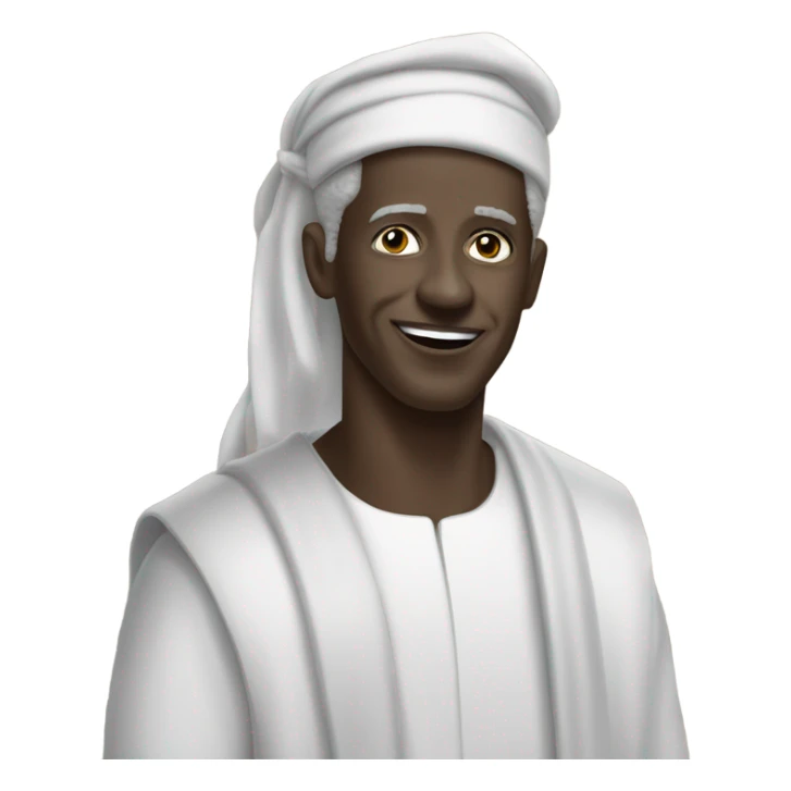genere une emoji de cheikh mbacke coly sticker